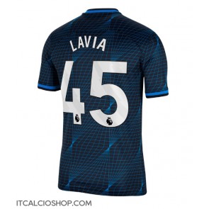 Chelsea Romeo Lavia #45 Seconda Maglia 2023-24 Manica Corta
